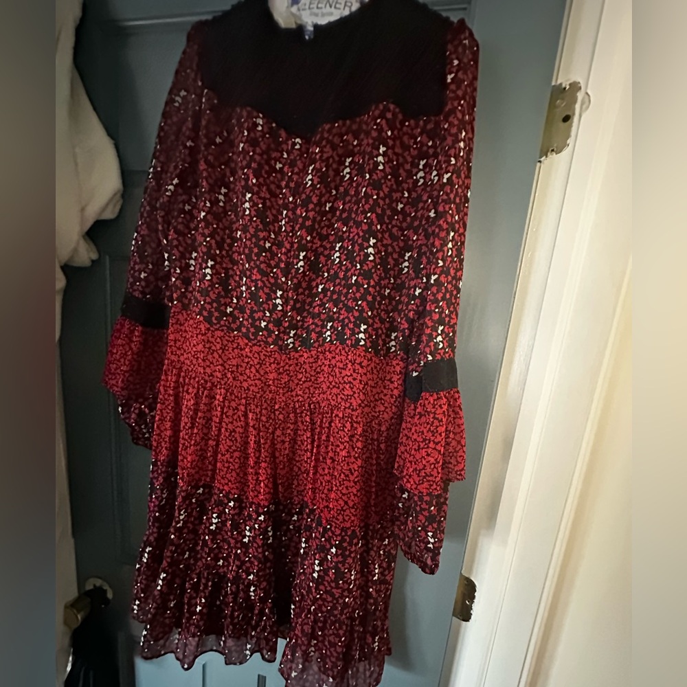 MICHAEL Michael Kors Black and Red Apparel